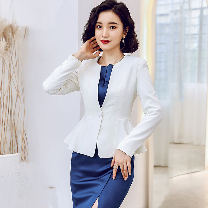 Women' dress suits set Women' slim formal suits set (jacket + dress) casual temperament professional wear, Black
Women' dress suits set Women' slim formal suits set (jacket + dress) casual temperament professional wear, Black
