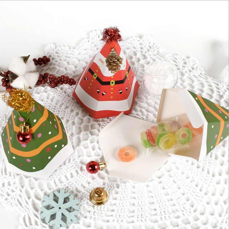 New christmas Korean version of small gift packaging hexagon box spot wholesale small package folded paper color box custom
New christmas Korean version of small gift packaging hexagon box spot wholesale small package folded paper color box custom
