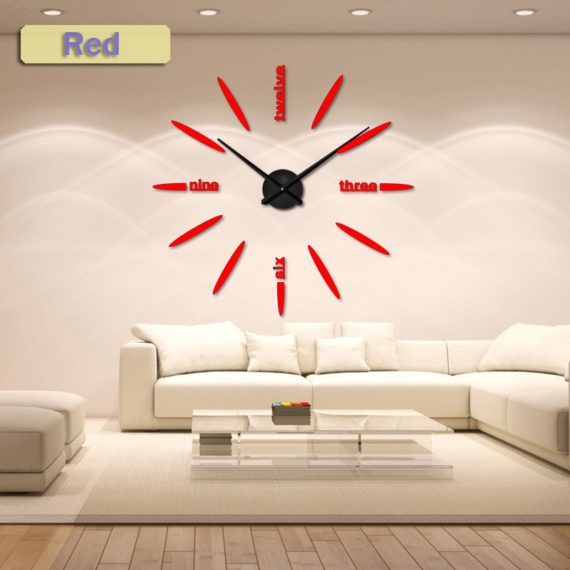 130 Cm Factory 2020 Wall Clock AcrylicEVRMetal Mirror Super Big Personalized Digital Watches Clocks DIY Y2004079530700
