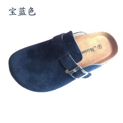 Girls Slippers Kids Cork Home Shoes baby boys Children Fashion Suede Casual Sandals 2019 Autumn Comfortable Children Slippers