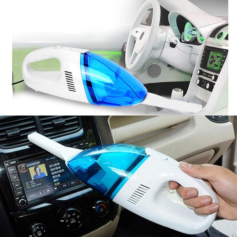 120W DC12V Mini Portable Car Vacuum Cleaner Wet And Dry Dual Purpose Dust Cleaning Tool Vehicle Care For Auto Home Office