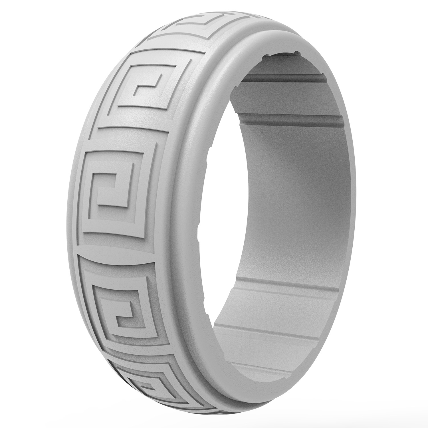New Arrival Silicone Wedding Ring for Men Elegant Affordable 8mm Silicone Rubber Men Womens Engagment Wedding Bands