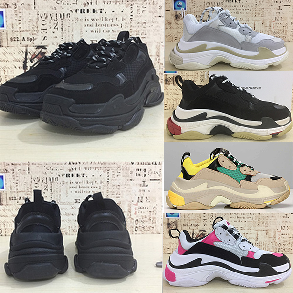 Hot 2019 Paris Triple-S Designer Luxury Shoes Low Top Sneakers Triple S Men's and Women's Shoes Casual Shoes Size 36-45
Hot 2019 Paris Triple-S Designer Luxury Shoes Low Top Sneakers Triple S Men's and Women's Shoes Casual Shoes Size 36-45