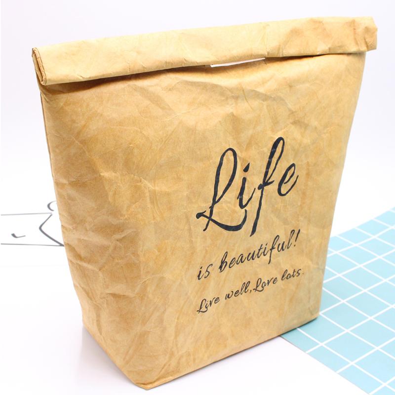 Reusable Leakproof Foldable School Thermal Insulation Brown Paper Fresh Keeping Large Capacity Container Lunch Bag Office
Reusable Leakproof Foldable School Thermal Insulation Brown Paper Fresh Keeping Large Capacity Container Lunch Bag Office