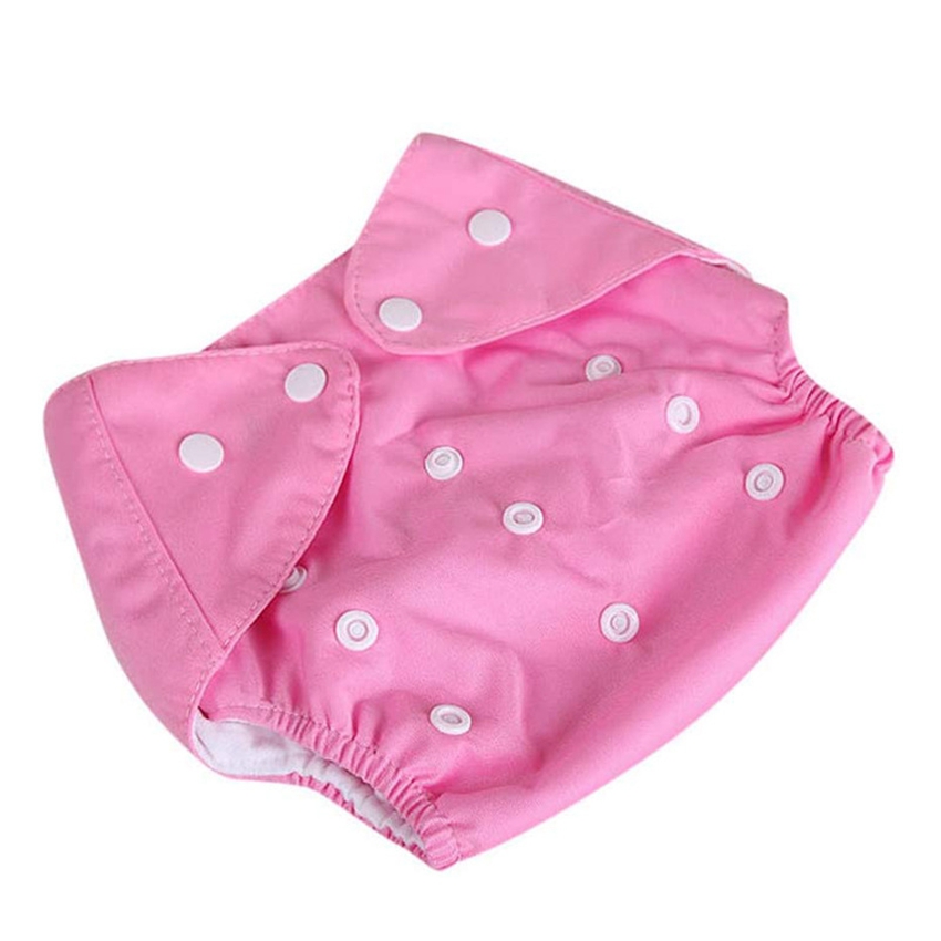 Reusable Baby Cloth Diaper Washable Adjustable Training Pant Cloth Diaper Baby Eco-friendly Diapers 7 colors KKA7853