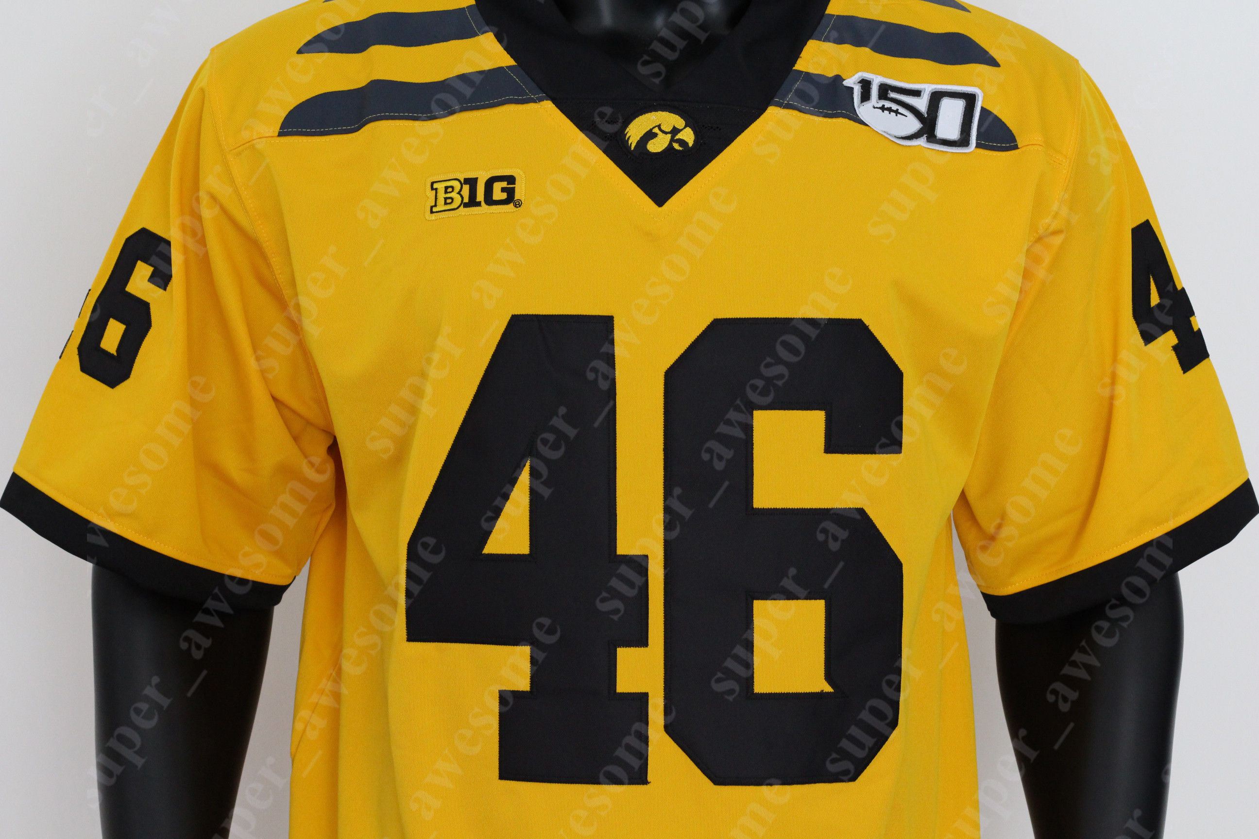 Hot Iowa Hawkeyes Football Jersey Cade McNamara Kaleb Johnson Reece Vander Zee Kamari Moulton Preston Ries Cooper DeJean Sam LaPorta George Kittle Bob