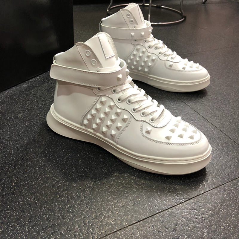 Hot Sale-Rivet Shoe men cow leather High top Skateboard Shoe fashion sneakers Casual Flat Sport Trainer Winter Ankle Martin Boots,38-44
Hot Sale-Rivet Shoe men cow leather High top Skateboard Shoe fashion sneakers Casual Flat Sport Trainer Winter Ankle Martin Boots,38-44