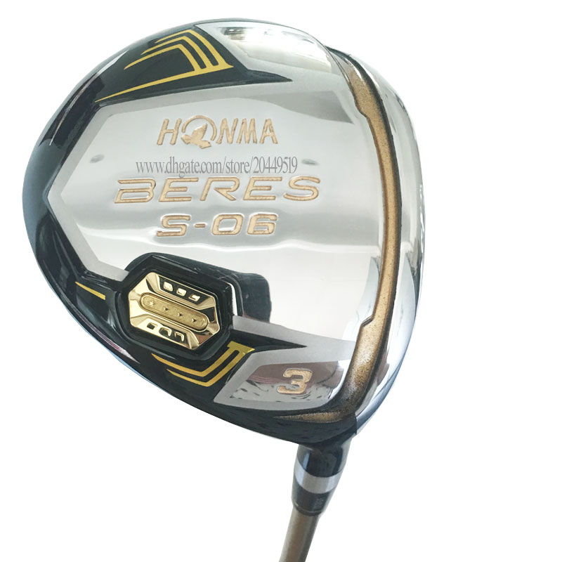 New Golf Clubs HONMA S-06 Golf Fairway Wood 3Star 3wood or 5wood Loft Golf wood Graphite shaft and Clubs head Cover Free shipping
New Golf Clubs HONMA S-06 Golf Fairway Wood 3Star 3wood or 5wood Loft Golf wood Graphite shaft and Clubs head Cover Free shipping