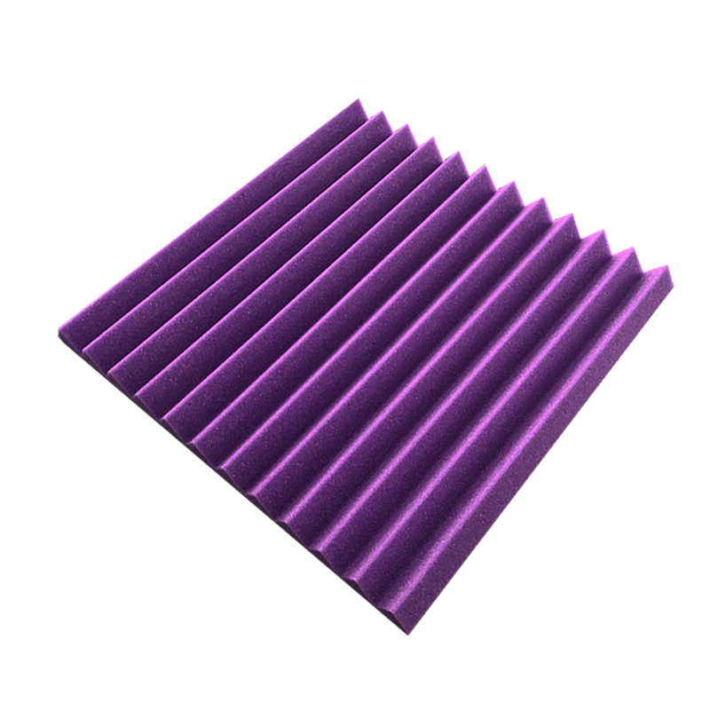 12pcs Acoustic Panels Studio Wedges Fireproof Soundproof Padding Wall Panels 1" X 12" X 12"7998359