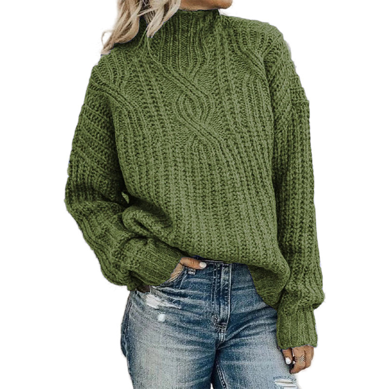 MFlady Sweater women' turtleneck twist knit top pullover women sweater winter 2020 clothes women winter clothes pullover, Black
MFlady Sweater women' turtleneck twist knit top pullover women sweater winter 2020 clothes women winter clothes pullover, Black