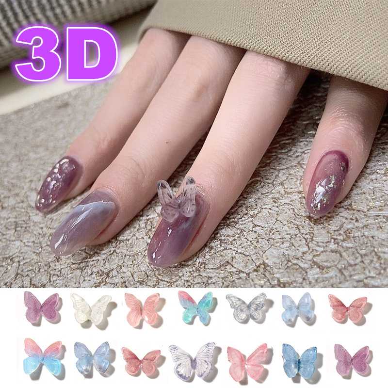 3D Butterfly Nail Rhinestones Mixed Size Resin Nail Art Decorations Nails Jewelry Charms Art Tip Elegant Butterfly Supplies
3D Butterfly Nail Rhinestones Mixed Size Resin Nail Art Decorations Nails Jewelry Charms Art Tip Elegant Butterfly Supplies