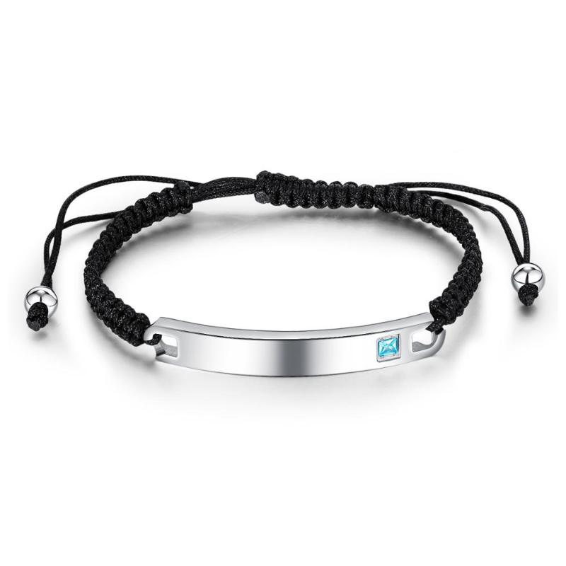 Charm Bracelets Trend-Bending Hand Bracelet With Titanium Steel Pair Personalized Glossy Custom Lettering
Charm Bracelets Trend-Bending Hand Bracelet With Titanium Steel Pair Personalized Glossy Custom Lettering