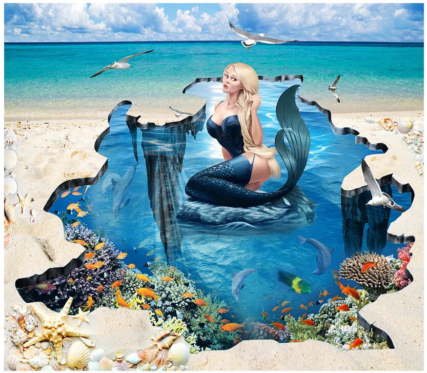 3d pvc flooring custom photo self-adhesive wallpaper Sticker Beach mermaid underwater world home decor living room wallpaper for walls 3 d, Customize
3d pvc flooring custom photo self-adhesive wallpaper Sticker Beach mermaid underwater world home decor living room wallpaper for walls 3 d, Customize