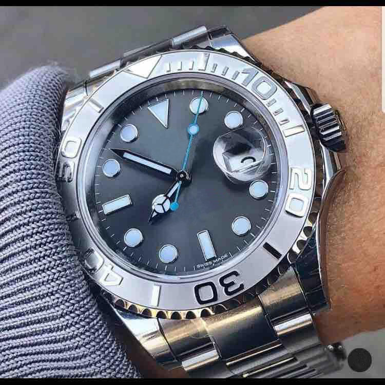 2020 New Men grey Watches Man Sapphire 40mm Mechanical Automatic Movement Wrist Watch Mens rose gold Stainless Steel Wristwatches, Only gift box
2020 New Men grey Watches Man Sapphire 40mm Mechanical Automatic Movement Wrist Watch Mens rose gold Stainless Steel Wristwatches, Only gift box
