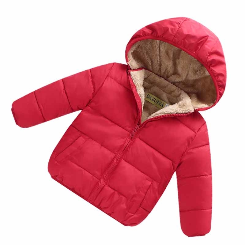 BibiCola Kids Toddler Boys Winter parkas Jackets For Children Outerwear Clothing cotton velvet Baby girl hoodies coat Clothes SH190910
