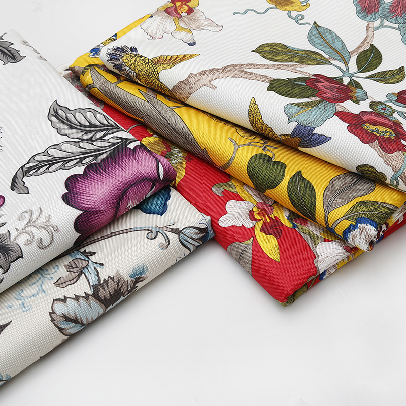 Wide 57" Thick Printed Linen-like Upholstery Sofa Fabric Pillow Cover Material By the Yard Flower and bird series
Wide 57" Thick Printed Linen-like Upholstery Sofa Fabric Pillow Cover Material By the Yard Flower and bird series