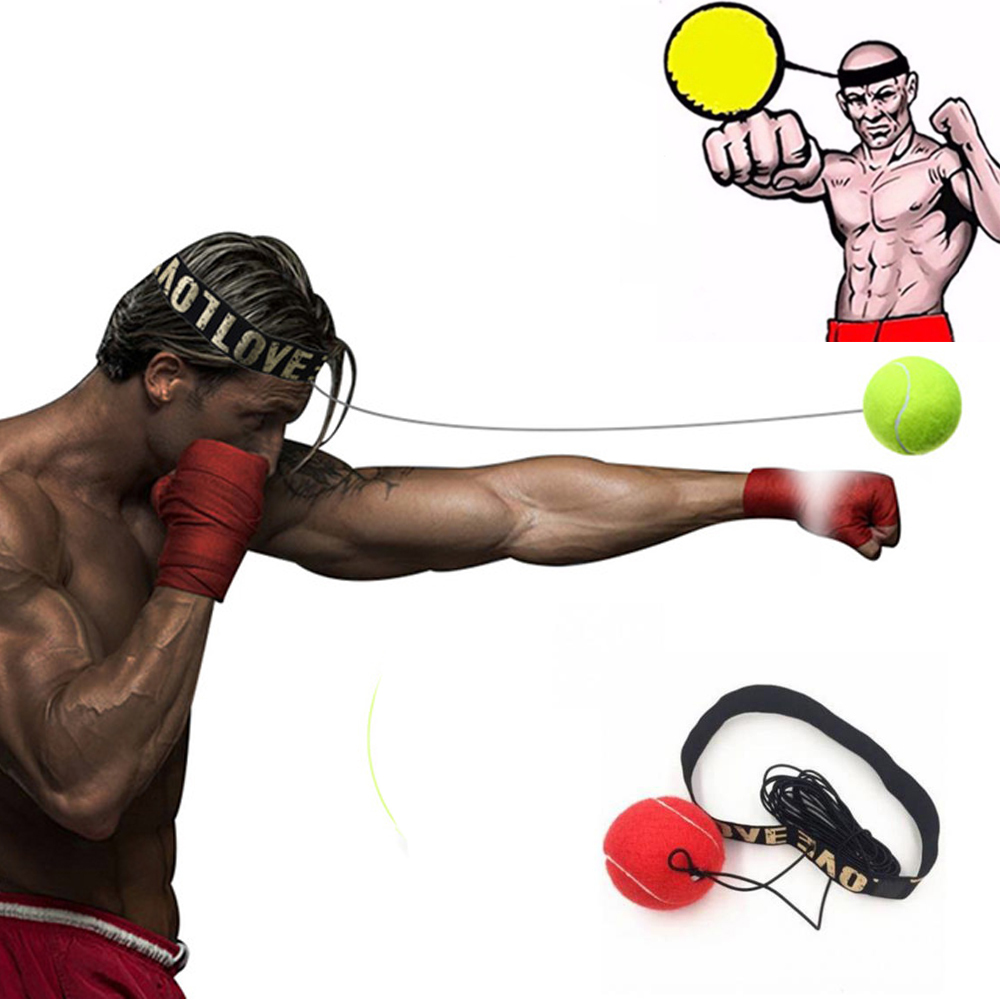 Ball Fight Ball Boxing Equipment With Head Band For Reflex Speed Training Boxing Punch Muay Thai Exercise
Ball Fight Ball Boxing Equipment With Head Band For Reflex Speed Training Boxing Punch Muay Thai Exercise