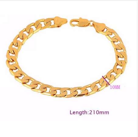 Charming Stainless Steel Chain Link Bracelet For Women Men's Punk Hip Hop Wristband Bangle Bracelet Boho Gothic Jewekry