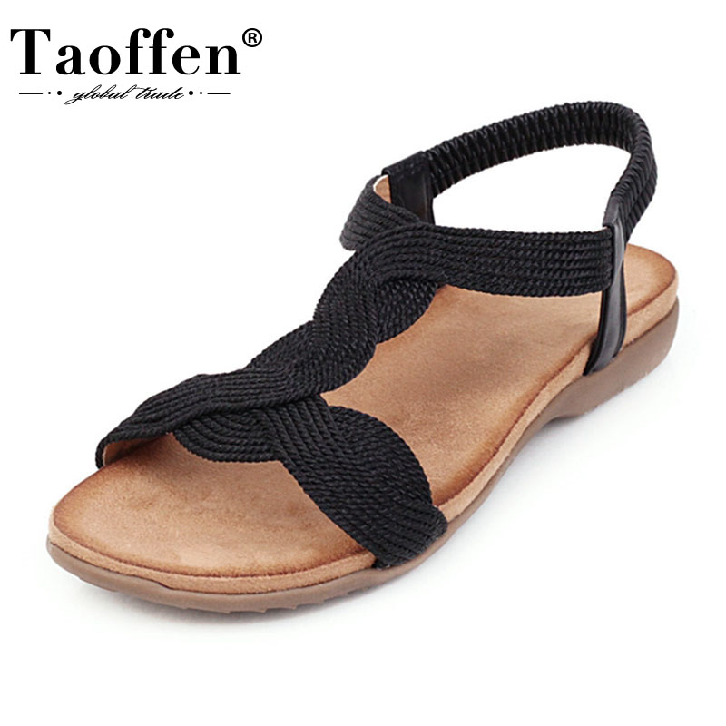 TAOFFEN Beach Summer Women Sandals Fashion Cool Open Toe Shoes Women Daily Casual Slip On Outdoor Female Zapatos Size 35-43, Black
TAOFFEN Beach Summer Women Sandals Fashion Cool Open Toe Shoes Women Daily Casual Slip On Outdoor Female Zapatos Size 35-43, Black