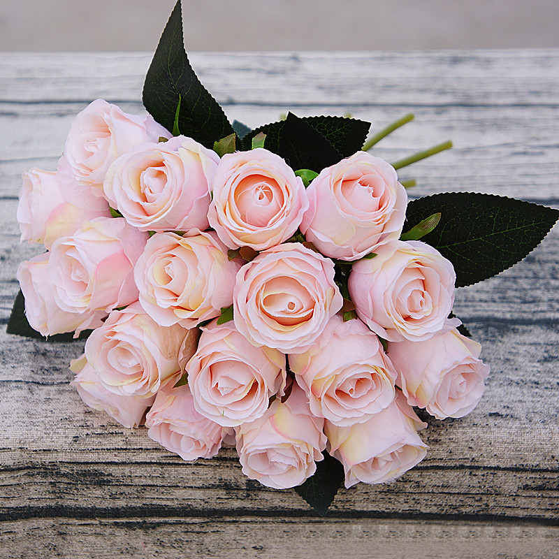 18pcs/lots Artificial Rose Flowers Wedding bouquet White Pink Thai Royal Rose Silk flowers Home Decoration Wedding Party Decor, 9pcs whitegreen
18pcs/lots Artificial Rose Flowers Wedding bouquet White Pink Thai Royal Rose Silk flowers Home Decoration Wedding Party Decor, 9pcs whitegreen