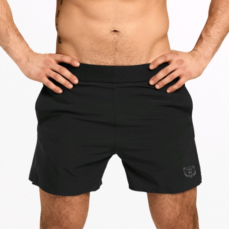 American And European Outbreak Bear Summer Outdoor Sports Shorts Breathable Muscle Male Fitness Brothers Running Basketball Training Pants, Black
American And European Outbreak Bear Summer Outdoor Sports Shorts Breathable Muscle Male Fitness Brothers Running Basketball Training Pants, Black