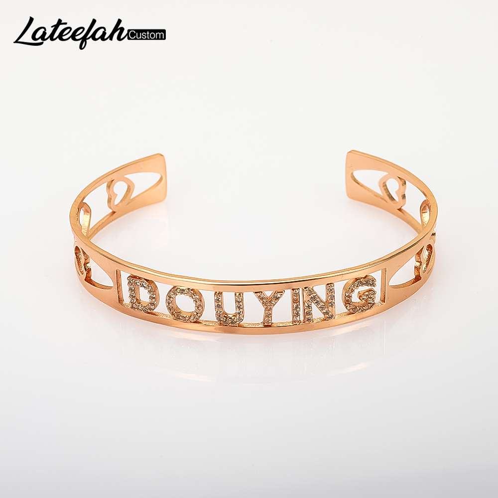 Lateefah Custom Name ID Bar Bracelet Gold Cubic Zirconl Initial Charm Bracelets For Women Personalize Jewelry Best Friends Gift
Lateefah Custom Name ID Bar Bracelet Gold Cubic Zirconl Initial Charm Bracelets For Women Personalize Jewelry Best Friends Gift