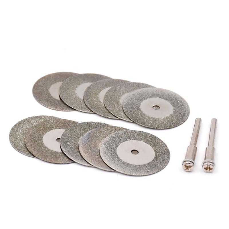 10pcs 16 20 25 30 mm Diamond Metal Cutting Disc Saw Blades Wheel Metal For Dremel Rotary Tools Accessories with Mandrel
10pcs 16 20 25 30 mm Diamond Metal Cutting Disc Saw Blades Wheel Metal For Dremel Rotary Tools Accessories with Mandrel