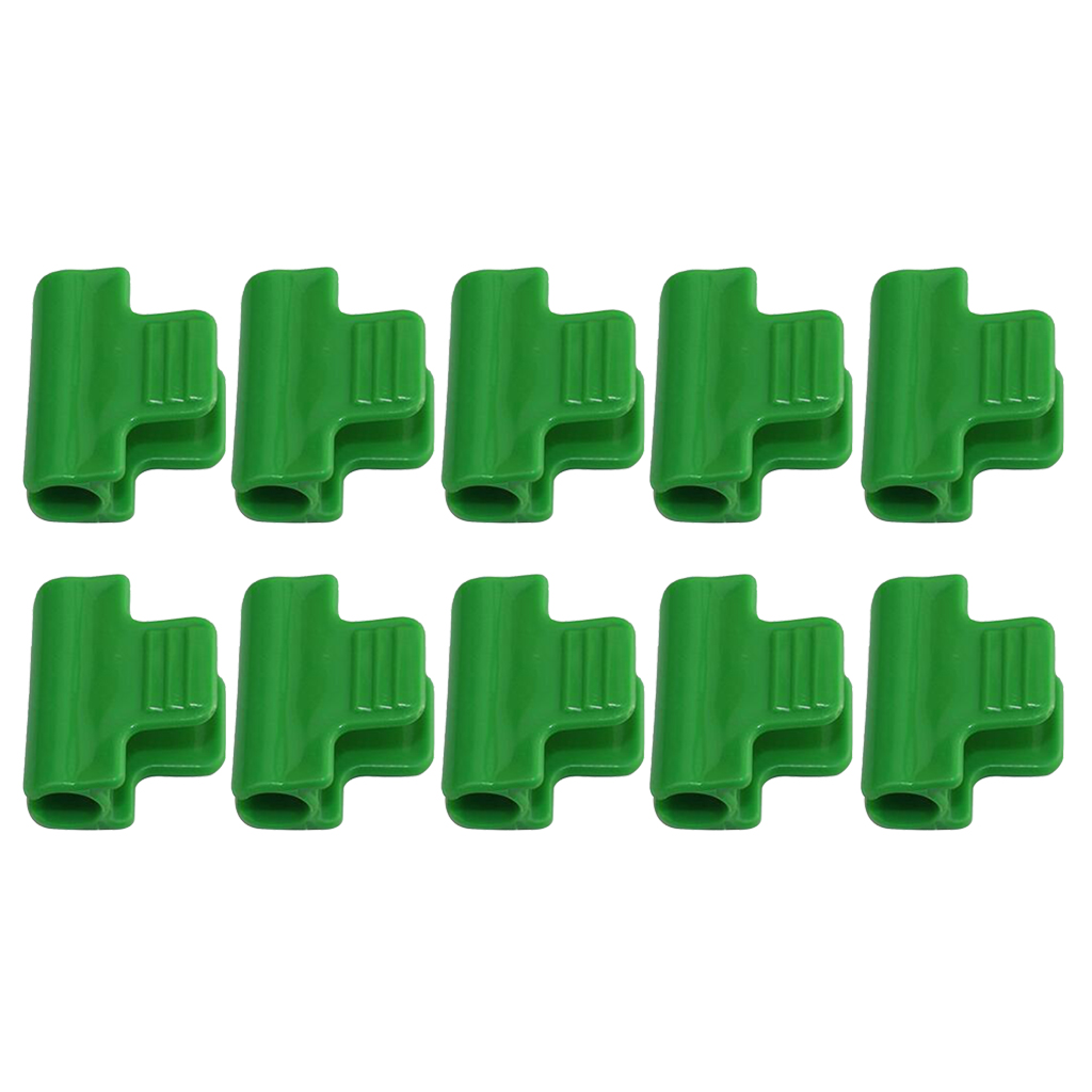 10 pack clamps for greenhouse film row cover netting tunnel hoop clips,shed film shading net rod clip for 11mm/0.43\" plant stakes
10 pack clamps for greenhouse film row cover netting tunnel hoop clips,shed film shading net rod clip for 11mm/0.43\" plant stakes
