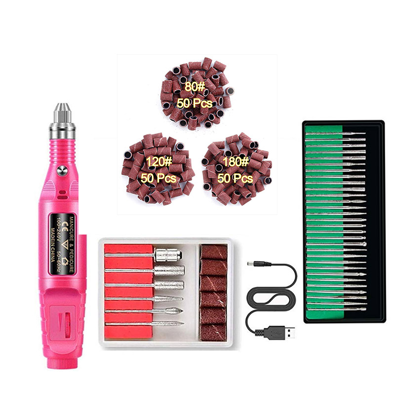 15000 9W USB Professional Electric Manicure Tools Pedicure Mini Portable Pen Shape Electric Nail Drill Bit Set cuticle Bit Ceramic
15000 9W USB Professional Electric Manicure Tools Pedicure Mini Portable Pen Shape Electric Nail Drill Bit Set cuticle Bit Ceramic