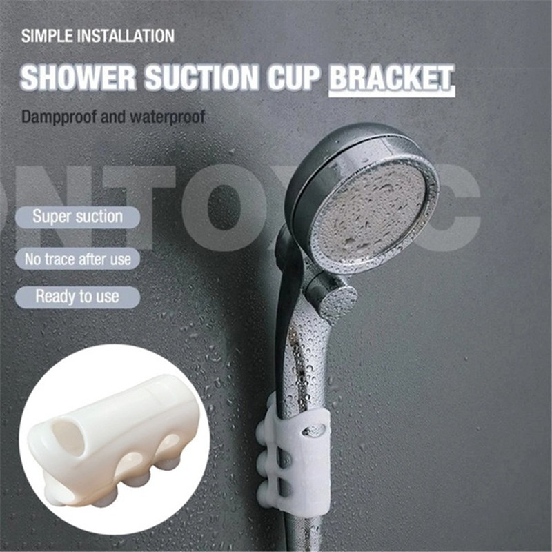2pcs Bathroom Nozzle Seamless Silicone Shower Sucker Removable Accessories Shower Head Handset Stand Bracket Holder
2pcs Bathroom Nozzle Seamless Silicone Shower Sucker Removable Accessories Shower Head Handset Stand Bracket Holder