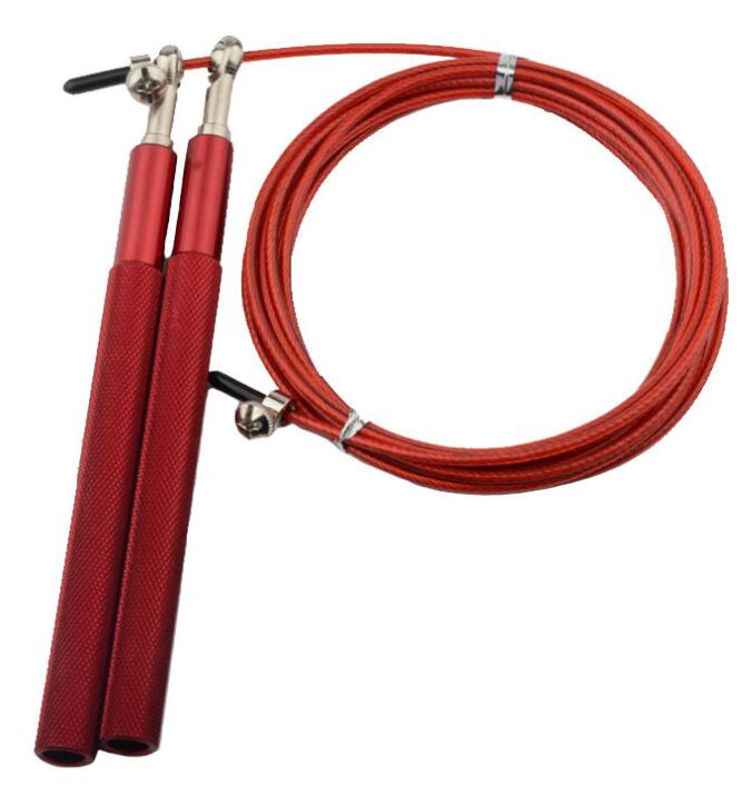 Metal handle bearing Speed jump rope fitness equipment crossfit skipping jump ropeball Stainless steel cable ropes gym workout equipment
Metal handle bearing Speed jump rope fitness equipment crossfit skipping jump ropeball Stainless steel cable ropes gym workout equipment