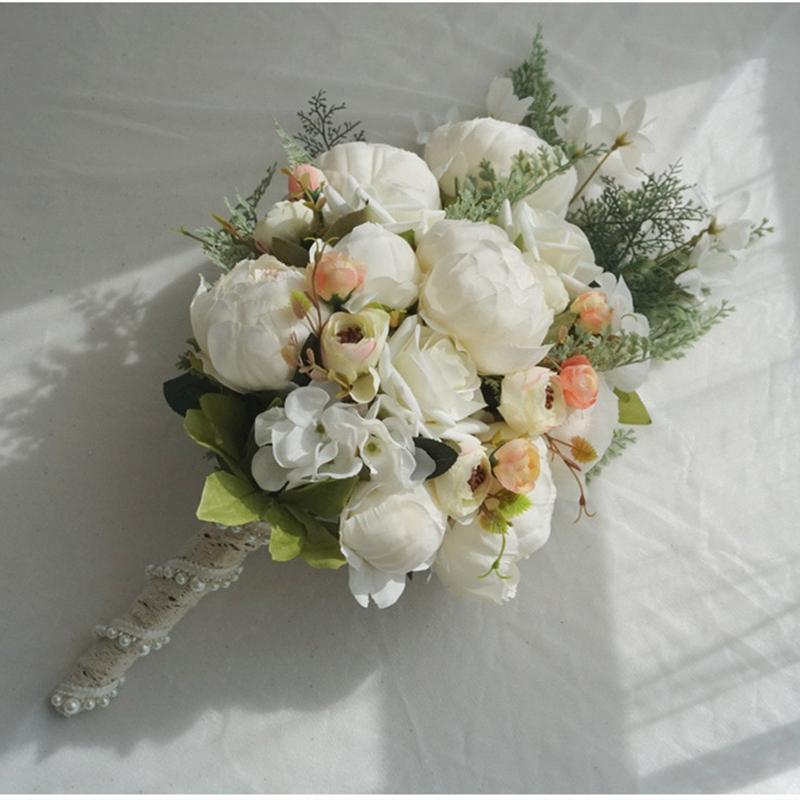 1pcs Bridal Holding Flower Artificial Peony Flowers Wedding Bride Bouquet Water Droplets Waterfall Wedding Party Bridal Bouquets
1pcs Bridal Holding Flower Artificial Peony Flowers Wedding Bride Bouquet Water Droplets Waterfall Wedding Party Bridal Bouquets