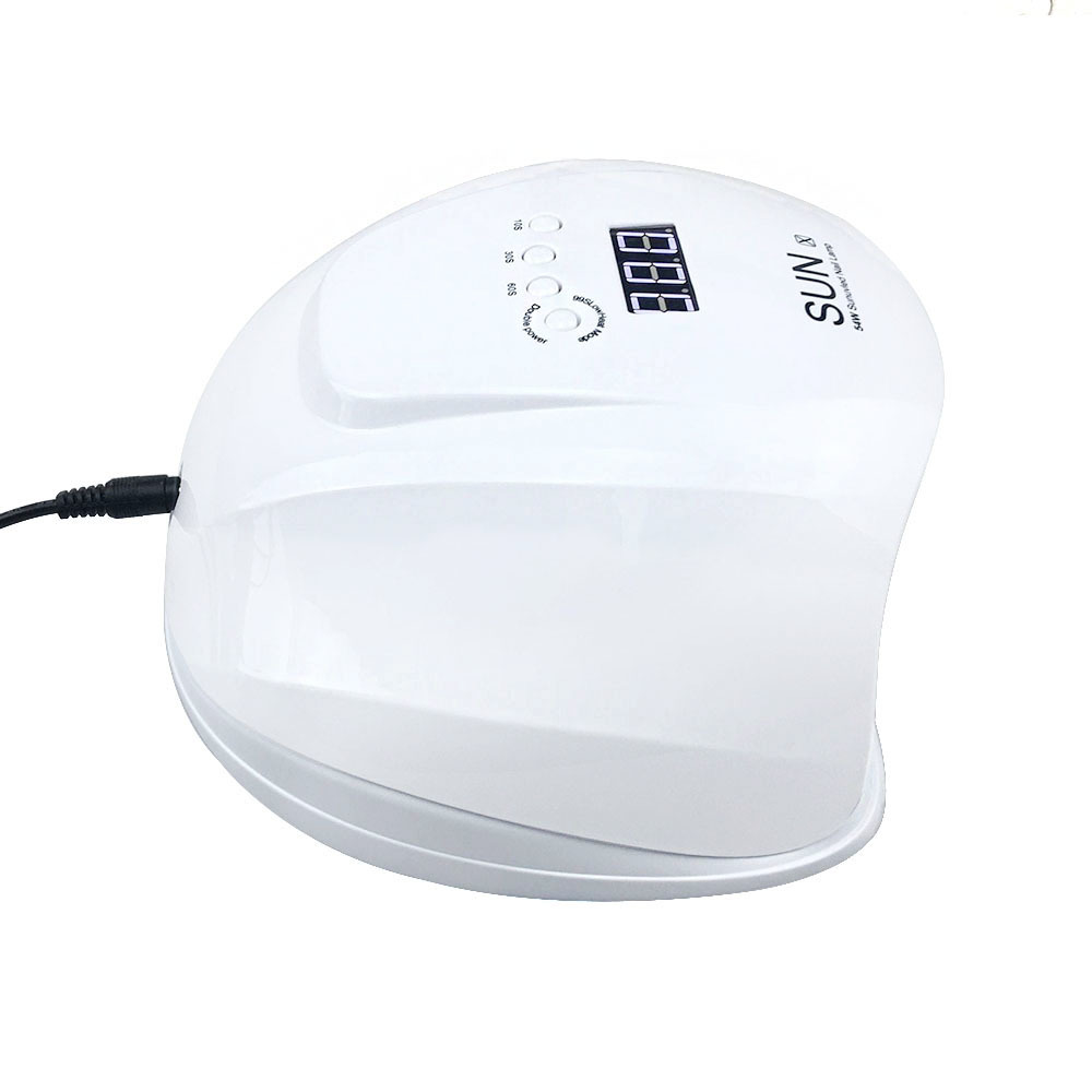 SUN X 54W Nail Dryer UV LED Nail Lamp LCD Display Hybrid LEDs Dryer Lamp for Curing Gel Polish Nail Manicure Tool LY191228
