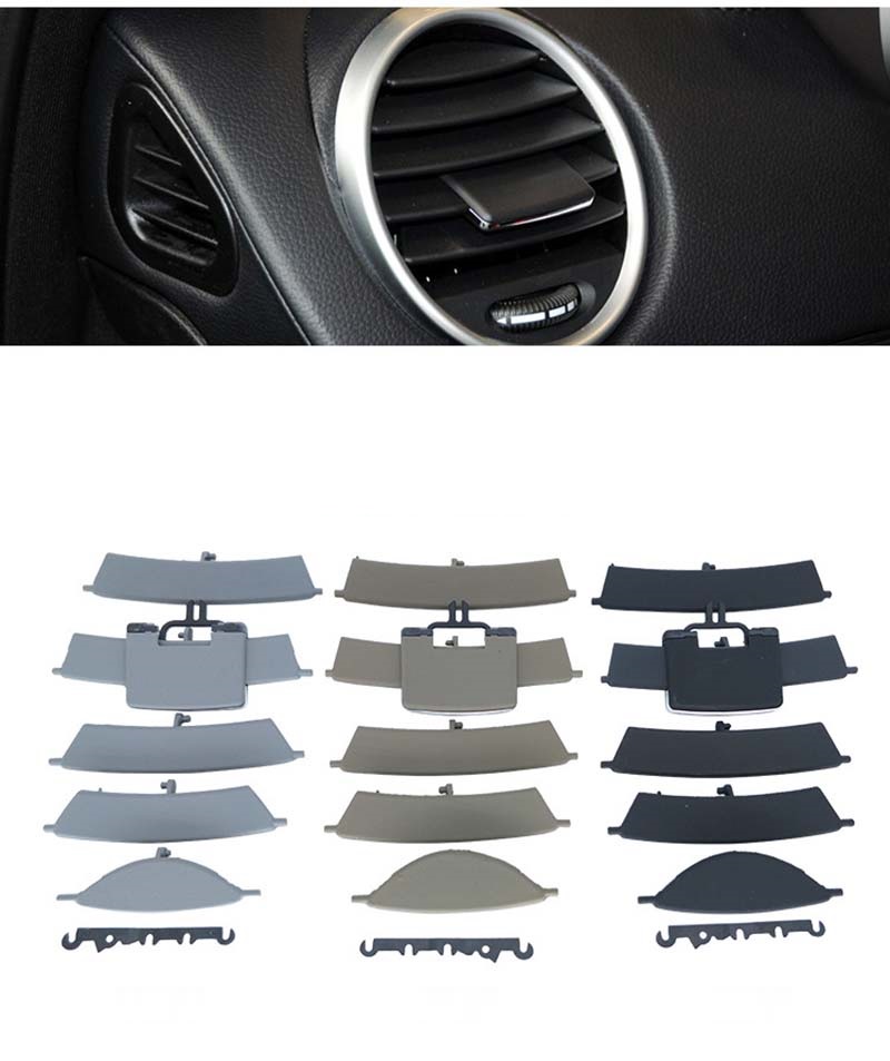 Front Center/Left/Right A/C Air Vent Outlet Grille Repair Kit for Mercedes Benz ML-Class Series GL-Class W164 ML300 GL450