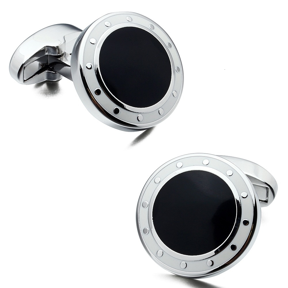 Cuff Links Mens Cufflinks Blue&Black Cuff links French Shirt Cuff for Sale Navy