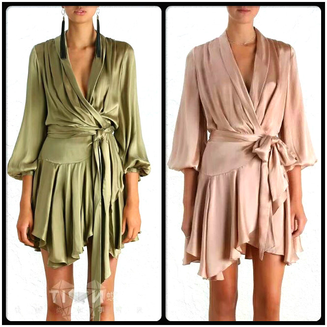 Luxury Summer Silk Blend Asymmetrical Dress Runway Women's Sashes Bow Casual Dress Beautiful Office Lady Business Elegant Party Prom Dresses, Black;gray
Luxury Summer Silk Blend Asymmetrical Dress Runway Women's Sashes Bow Casual Dress Beautiful Office Lady Business Elegant Party Prom Dresses, Black;gray
