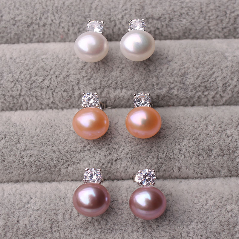 100% Freshwater Pearl Stud Earrings 925 Silver Earrings 7-9mm Pearl Earring for Women Girl Princess Style Earring DIY Wedding Gift
100% Freshwater Pearl Stud Earrings 925 Silver Earrings 7-9mm Pearl Earring for Women Girl Princess Style Earring DIY Wedding Gift