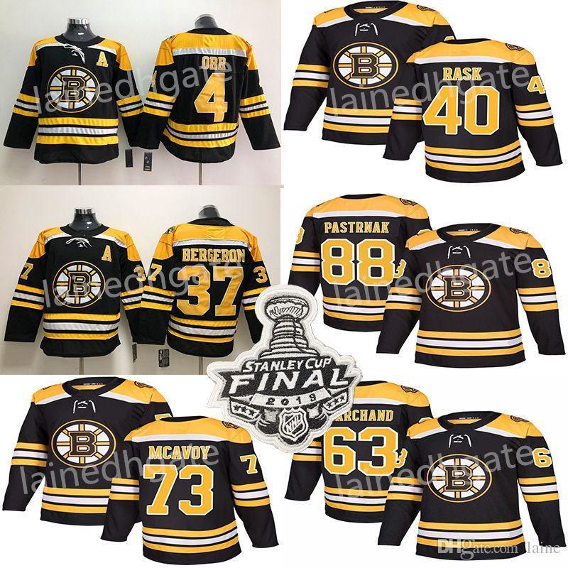 2019 Stanley cup Boston bruins St. Louis Blues 37 Patrice Bergeron 88 David Pastrnak 63 Marchand hockey jerseys, Black
2019 Stanley cup Boston bruins St. Louis Blues 37 Patrice Bergeron 88 David Pastrnak 63 Marchand hockey jerseys, Black