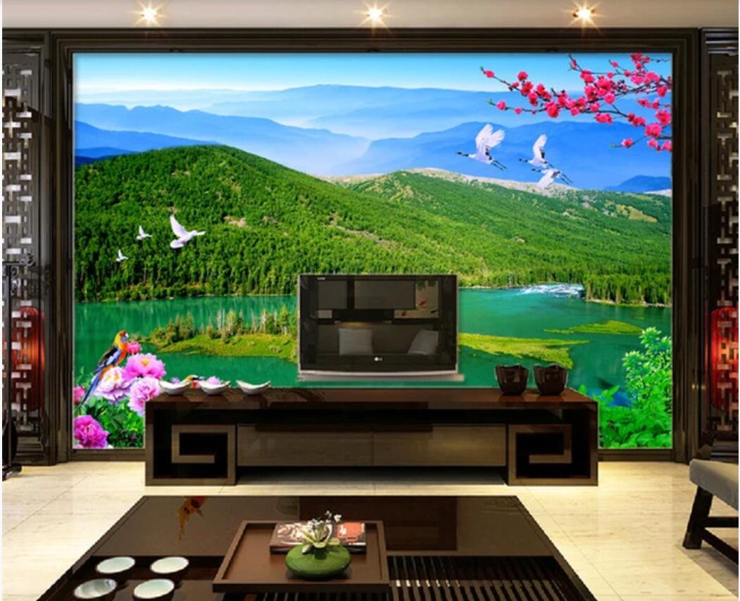 3d wallpaper custom photo mural Green mountains and clear water modern landscape decoration murals wallpaper for walls 3 d, Non-woven fabric
3d wallpaper custom photo mural Green mountains and clear water modern landscape decoration murals wallpaper for walls 3 d, Non-woven fabric