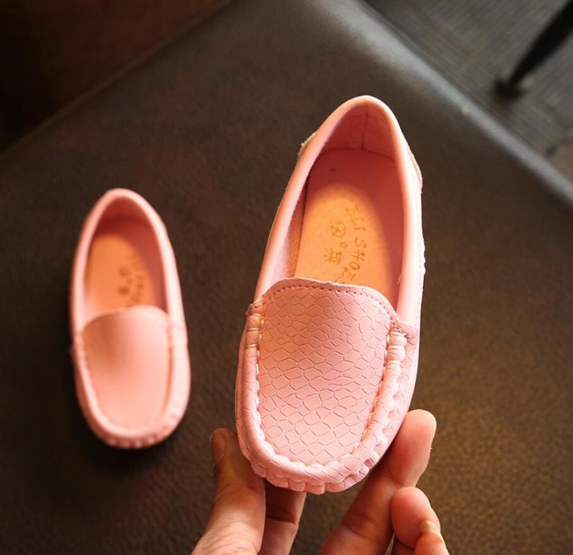 Children Shoes Moccasins 2020 New Female Male Child Leather Child Single Shoes Baby Brand Casual Free Shipping Sneakers