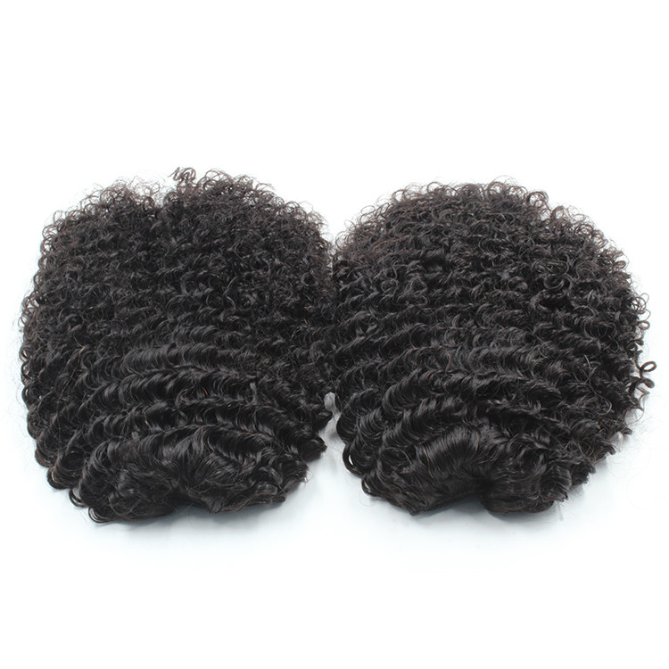 140g African american jet black Afro Puff Kinky Curly ponytails human hair extension natural curly updos pony tail hairpieces