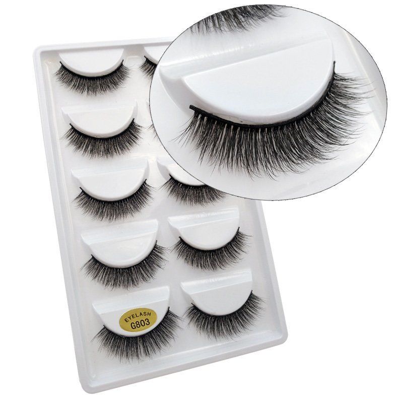 5 Pairs 3D False Eyelashes Wispy Fluffy Volume Lashes Natural Long Fake Eye Lashes Women Makeup Extension Tools Maquiagem
5 Pairs 3D False Eyelashes Wispy Fluffy Volume Lashes Natural Long Fake Eye Lashes Women Makeup Extension Tools Maquiagem