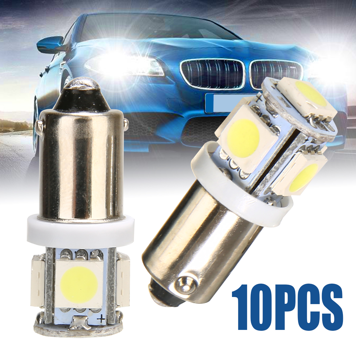 10PCS/Lot T11 T4W BA9S LED Bulbs 5050 5-SMD White Car light Source H6W 12V LED Auto Lamp High Quality
10PCS/Lot T11 T4W BA9S LED Bulbs 5050 5-SMD White Car light Source H6W 12V LED Auto Lamp High Quality