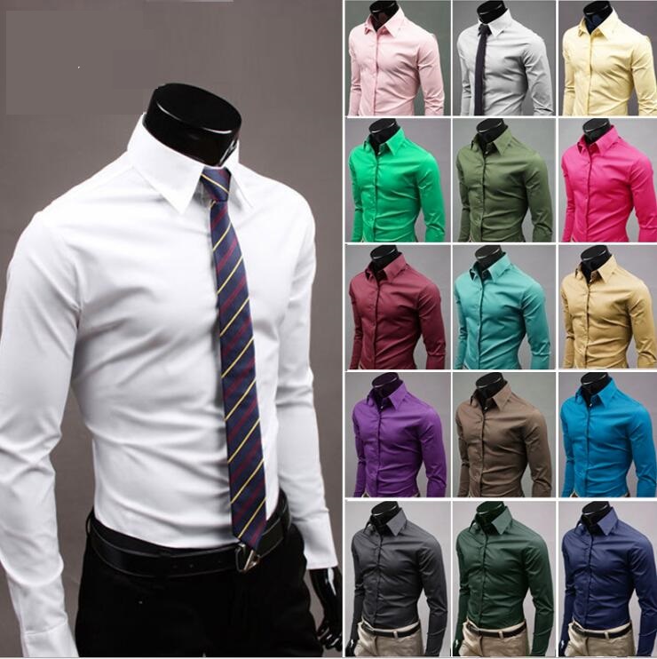 Retail Hot High-quality men leisure men vogue pure candy color long sleeve dress shirt 17 colour size -5XL Free shiping, White;black
Retail Hot High-quality men leisure men vogue pure candy color long sleeve dress shirt 17 colour size -5XL Free shiping, White;black