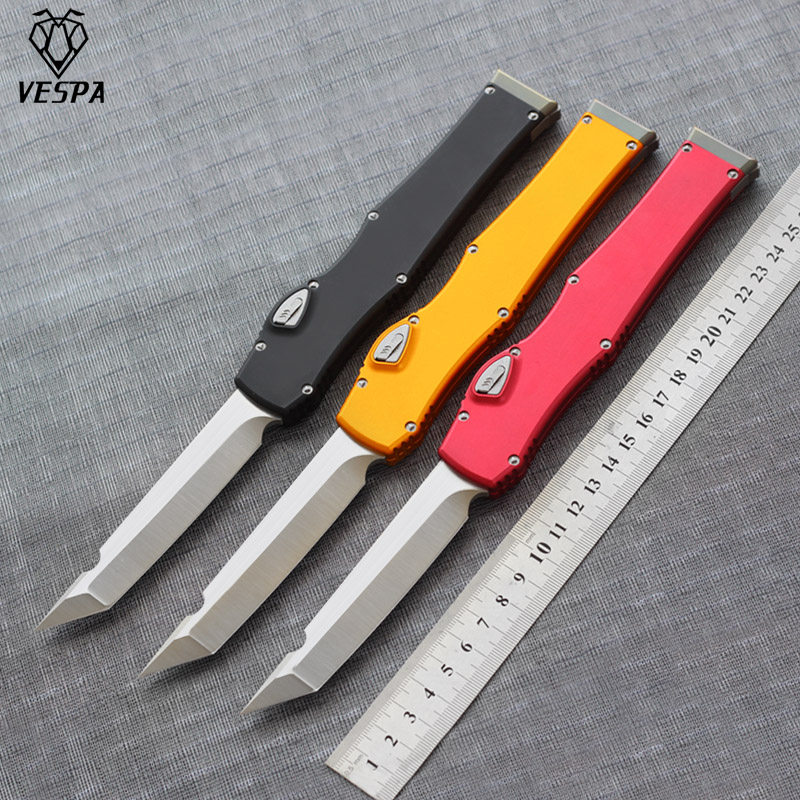 High quality VESPA Version Knife Blade:M390(Satin) Handle:Aluminum+TC4,Outdoor camping survival knives EDC tools
High quality VESPA Version Knife Blade:M390(Satin) Handle:Aluminum+TC4,Outdoor camping survival knives EDC tools