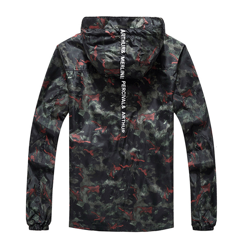 4XL-10XL Men Camouflage Baggy Jacket Spring Autumn Male Casual Loose Windbreak Outwear Bomber Hip Hop Varsity Hood Coat 7XL CF20MX191012