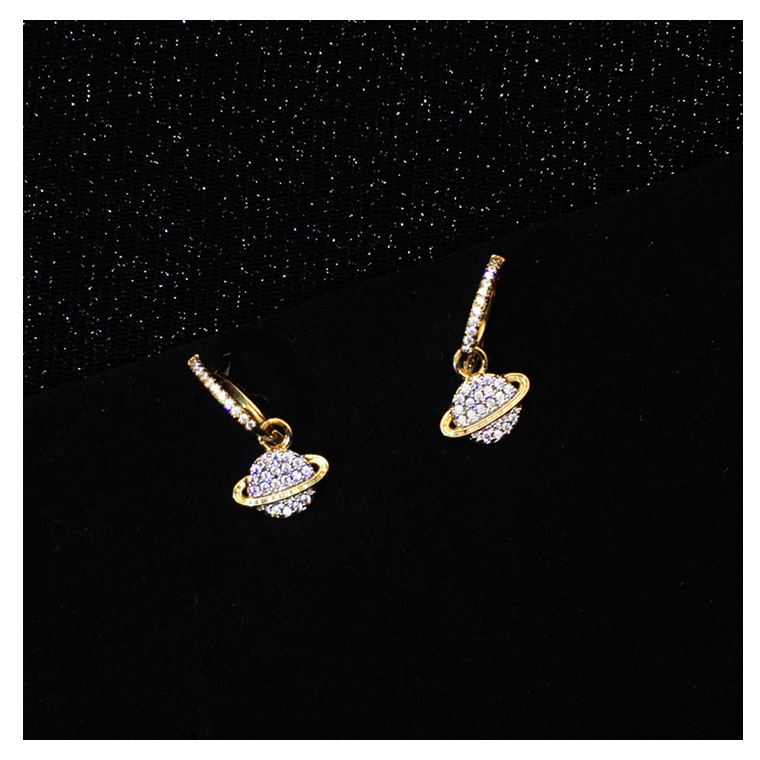 Fine jewelry Planets Hoop earrings for women cubic zircon 925 earring lady 2020 Female jewelries gift girls
Fine jewelry Planets Hoop earrings for women cubic zircon 925 earring lady 2020 Female jewelries gift girls