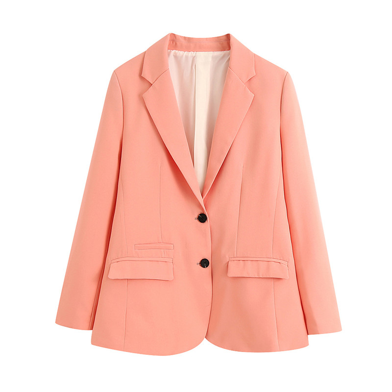 Elegant Long Sleeve Women Blazer Single Breasted Office Ladies Blazer Coat Casual Streetwear Female Outwear Tops Coat 2020, As picture
Elegant Long Sleeve Women Blazer Single Breasted Office Ladies Blazer Coat Casual Streetwear Female Outwear Tops Coat 2020, As picture