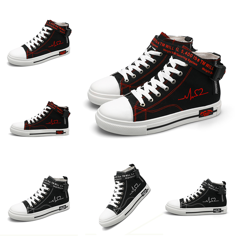 Non Brand women men Canvas shoes High Casual shoes Black White Red Platfom designer sneakers Homemade brand Made in China size 39-44, A1
Non Brand women men Canvas shoes High Casual shoes Black White Red Platfom designer sneakers Homemade brand Made in China size 39-44, A1
