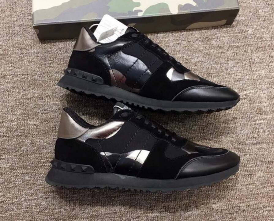 Brand Camo Suede Studded Camouflage Rock Shoes Men Runner Sneaker Shoes Men Stud Casual Luxury Designer Shoes Sneakers Black chaussures
Brand Camo Suede Studded Camouflage Rock Shoes Men Runner Sneaker Shoes Men Stud Casual Luxury Designer Shoes Sneakers Black chaussures